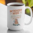 Introvert Mode Hiking Activated Hiker Graphic Print Coffee Mug Introvert Mode Hiking Activated Hiker Graphic Print Coffee Mug