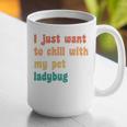 Introvert Pet Ladybug Mom Graphic Print Coffee Mug Introvert Pet Ladybug Mom Graphic Print Coffee Mug