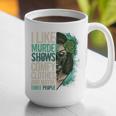 Introverted Murder Shows True Crime Lovers Introvert Graphic Print Coffee Mug Introverted Murder Shows True Crime Lovers Introvert Graphic Print Coffee Mug
