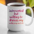 Introverted Willing To Discuss Welsh Pony And Cob Introvert Graphic Print Coffee Mug Introverted Willing To Discuss Welsh Pony And Cob Introvert Graphic Print Coffee Mug