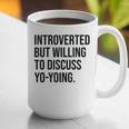 Introverted Yoyo Toy Player Yo-Yo Introvert Graphic Print Coffee Mug Introverted Yoyo Toy Player Yo-Yo Introvert Graphic Print Coffee Mug