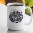 Introverts Unite Quirky Solitude Graphic Print Coffee Mug Introverts Unite Quirky Solitude Graphic Print Coffee Mug