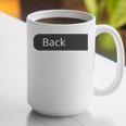 Just A Regular Dad Trying Not To Raise Liberals On Back Graphic Print Coffee Mug