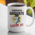 Kids Kindergarten Nailed It Shirt 2019 Shark Graduation Tee Graphic Print Coffee Mug