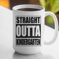 Kids Straight Outta Kindergarten Shirt Boy Girl Graduation Graphic Print Coffee Mug