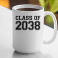 Kindergarten Class Of 2038 First Day School Graduation Graphic Print Coffee Mug