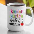 Kindergarten Nailed It 2018 Class Graduation T-Shirt Graphic Print Coffee Mug