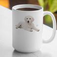 Labrador Retriever Shirt Yellow Love Lab Mom Dog Dad Graphic Print Coffee Mug