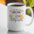 Last Day Of School Autograph 1st Grade Graduation Boys Girls Graphic Print Coffee Mug