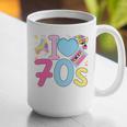 I Love 70's Retro Style Nostalgia Vibe 1970's Party Premium Tri-Blend Graphic Print Coffee Mug I Love 70's Retro Style Nostalgia Vibe 1970's Party Premium Tri-Blend Graphic Print Coffee Mug