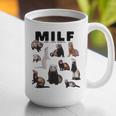 MILF Man I Love Ferrets Ferret Mom Dad Ferret Owner Graphic Print Coffee Mug