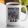 Monster Truck Dad Family Matching Monster Trucks Birthday Graphic Print Coffee Mug