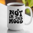 Not In The Mood Anti Social Introvert Sarcastic Retro Graphic Print Coffee Mug Not In The Mood Anti Social Introvert Sarcastic Retro Graphic Print Coffee Mug