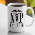 Nurse Practitioner Graduation NP Est 2019 Shirt Graphic Print Coffee Mug