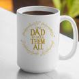 One Dad To Rule Them All Fantasy Nerd Dad Graphic Graphic Print Coffee Mug