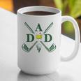 Par Dad Golf Matching Golfing Quote Party Pocket Graphic Print Coffee Mug