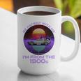 Be Patient With Me I'm From The 1900s Synthwave Graphic Print Coffee Mug