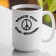 Peace Out PreschoolShirt For School Graduation Graphic Print Coffee Mug