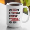 PGY Done Medical Training Residency Fellowship Graduation Graphic Print Coffee Mug