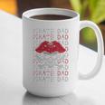 Pirate Dad Skull And Crossbones Tampa Gasparilla Captain Graphic Print Coffee Mug