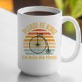 Please Be Kind I'm From The 1900s Penny Farthing Premium Graphic Print Coffee Mug