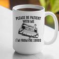 Please Be Patient With Me I'm From The 1900s Cassette Pencil Premium Graphic Print Coffee Mug Please Be Patient With Me I'm From The 1900s Cassette Pencil Premium Graphic Print Coffee Mug