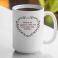 Please Be Patient With Me I'm From The 1900s Florals Vintage Graphic Print Coffee Mug Please Be Patient With Me I'm From The 1900s Florals Vintage Graphic Print Coffee Mug