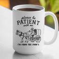 Please Be Patient I'm From The 1900s Raccoon Lover Graphic Print Coffee Mug