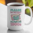 Please Be Patient With Me I'm From The 1900s Retro Cassette Graphic Print Coffee Mug Please Be Patient With Me I'm From The 1900s Retro Cassette Graphic Print Coffee Mug