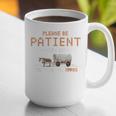 Please Be Patient With Me I'm From The 1900s Retro Trail Graphic Print Coffee Mug
