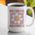 Preschool Graduation Graduate Cute Groovy Last Day Of Pre K Graphic Print Coffee Mug