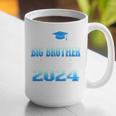 Proud Big Brother Of 5th Grade Graduate 2024 Graduation Graphic Print Coffee Mug