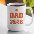 Proud Dad Of A 2026 Senior Basketball Graduation Family Graphic Print Coffee Mug