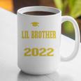 Proud Little Brother Of 2022 Graduate Class 2022 Graduation Graphic Print Coffee Mug