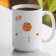 Proud Mom Of a Basketball Senior Class Of 2026 Graduation Graphic Print Coffee Mug