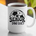 Proud Senior Dad Soccer Class Of 2027 Graduation Graduate Graphic Print Coffee Mug