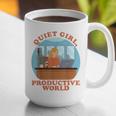 Quiet Girl Productive World Introvert Office Staff Secretary Graphic Print Coffee Mug Quiet Girl Productive World Introvert Office Staff Secretary Graphic Print Coffee Mug