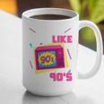 Rad Just Like The 90s 90s Aesthetic Nostalgia 1990s Retro Graphic Print Coffee Mug
