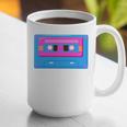 Retro Cassette Tape Tee 90s Nostalgia Aesthetic Graphic Print Coffee Mug