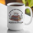 Retro Proud Introverted Book Club Anti Social Reader Graphic Print Coffee Mug Retro Proud Introverted Book Club Anti Social Reader Graphic Print Coffee Mug