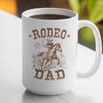 Rodeo Dad Western Cowboy Daddy Family Matching Father's Day Graphic Print Coffee Mug