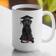 Russian Terrier Dog Graduation Cap Graduate Owner Grad Graphic Print Coffee Mug