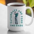 Saturdays For Dads Golfer Father's Day Graphic Print Coffee Mug