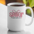Senior 2026 Coquette Pink Bow Graduation 2026 Class Of 2026 Graphic Print Coffee Mug