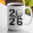 Senior 2026 Golf Player Heart Graduation Girls Teens Graphic Print Coffee Mug