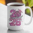 Senior 2026 Graduation Girls Coquette Pink Bow Class Of 2026 Premium Graphic Print Coffee Mug