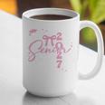 Senior 2027 Class Of 2027 Coquette Pink Bow Graduation 2027 Premium Tri-Blend Graphic Print Coffee Mug