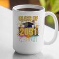 Senior 31 Class Of 2031 Back To School Graduation 2031 Graphic Print Coffee Mug