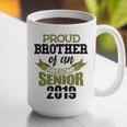 Senior Class Of 2019 Tshirt Graduation Awesome Brother Graphic Print Coffee Mug