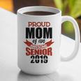 Senior Class Of 2019 Tshirt Graduation Awesome Mom Graphic Print Coffee Mug